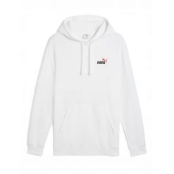 Bluza dresowa męska PUMA z kapturem. Białe bluzy nierozpinane męskie Puma, m, bez wzorów, z dresówki, casualowe, bez ramiączek, z kapturem. Za 140.99 zł.
