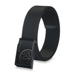 Pasek parciany BETLEWSKI PRC-01_CZ-3 XL czarny. Czarne paski męskie Betlewski, bez wzorów, z materiału. Za 39.99 zł.