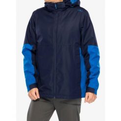 Kurtka 3w1 męska CMP Starve. Niebieskie kurtki męskie CMP, m, bez wzorów, sportowe, bez ramiączek, bez kaptura. Za 460.89 zł.