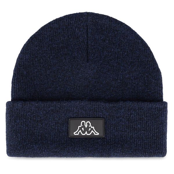 Czapka Kappa. Niebieskie czapki męskie Kappa, na zimę, bez wzorów. Za 59.99 zł.