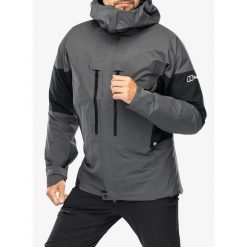 Kurtka GORE TEX męska Berghaus MTN Guide GTX Pro Jacket. Szare kurtki męskie Berghaus, m, bez wzorów, z gore-texu, sportowe, bez ramiączek, bez kaptura. Za 1,805.99 zł.