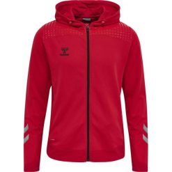 Bluza z kapturem Hummel lead Zip Poly. Czerwone bluzy nierozpinane męskie HUMMEL, m, bez wzorów, z kapturem. W wyprzedaży za 175.50 zł.