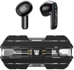 Słuchawki TWS Transformers TF-T01 (czarne). Czarne słuchawki bluetooth TWS. Za 93.07 zł.