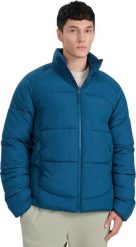 Kurtka puchowa męska 4F M0707 niebieska 4FRAW25TDJAM0707 30S 2XL. Niebieskie kurtki męskie 4f, m, bez wzorów, z puchu, bez ramiączek, bez kaptura. Za 423.59 zł.