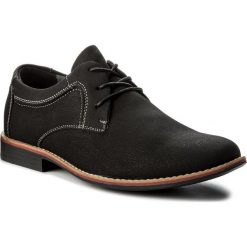 Półbuty OTTIMO - M16SS025-4 Czarny. Czarne codzienne półbuty męskie Ottimo, z materiału, eleganckie. Za 99.99 zł.