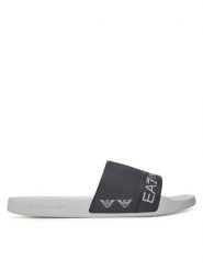 EA7 Emporio Armani Klapki 7X000110 AF15128 M8130 Fioletowy. Fioletowe klapki i japonki męskie EA7 Emporio Armani, bez wzorów, z tworzywa sztucznego. Za 179.99 zł.
