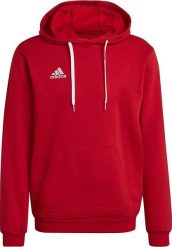 Adidas Bluza adidas ENTRADA 22 Hoody H57514 H57514 czerwony S. Czerwone bluzy nierozpinane męskie ADIDAS, m, bez wzorów, bez ramiączek, bez kaptura. Za 115.41 zł.