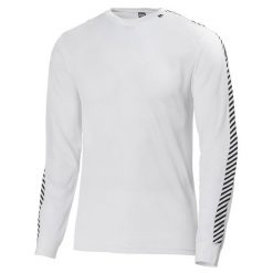 Bluza Helly Hansen lifa stripe crew. Białe bluzy nierozpinane męskie NORDISK, m, bez wzorów, bez ramiączek, bez kaptura. Za 191.50 zł.