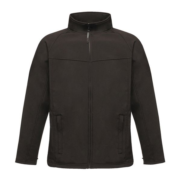Męska Kurtka Soft Shell Uproar. Czarne kurtki męskie Regatta, m, bez wzorów, bez ramiączek, bez kaptura. Za 173.99 zł.