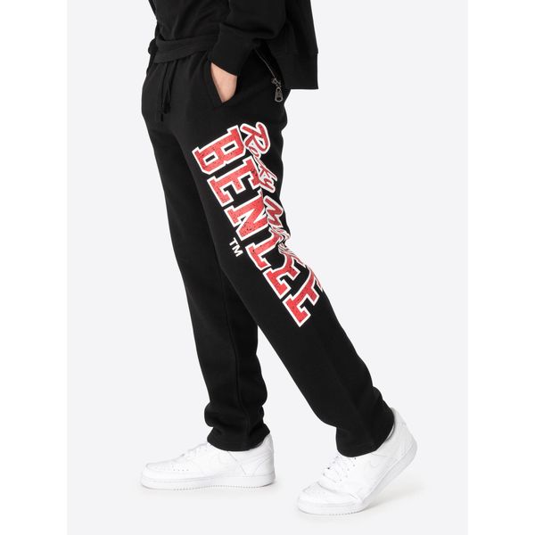 Spodnie do biegania Benlee Moss Regular Fit. Czarne spodnie dresowe męskie BENLEE, bez wzorów, z dresówki, długie. Za 212.50 zł.
