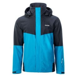 Męska Kurtka Soft Shell Teodoro Light. Niebieskie kurtki softshell męskie Hi-tec, m, bez wzorów, z softshellu, bez kaptura, trekkingowe. Za 283.99 zł.