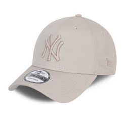 Czapka z daszkiem New Era MLB New York Yankees. Białe czapki męskie New Era, bez wzorów, sportowe. Za 119.99 zł.
