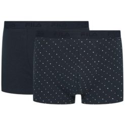 Fila bokserki 2-pack Navy L. Niebieskie bokserki męskie Fila, l, bez wzorów. Za 170.99 zł.