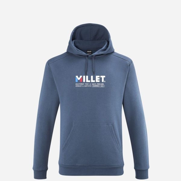 Bluza z kapturem MILLET M Millet Sweat Hoodie Granatowy. Niebieskie bluzy nierozpinane męskie Millet, m, bez wzorów, sportowe, bez ramiączek, z kapturem. Za 400.00 zł.