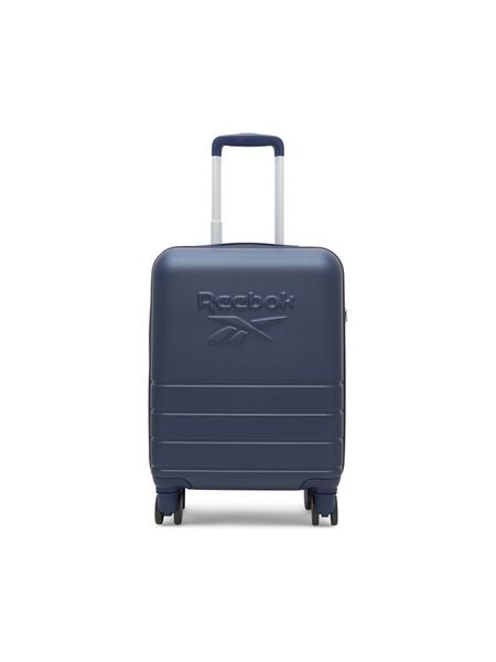 Reebok Walizka kabinowa RBK-WAL-002-CCC-S Granatowy. Niebieskie walizki męskie Reebok, bez wzorów, z tworzywa sztucznego. Za 229.99 zł.