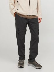 Jack & Jones Spodnie materiałowe Velo 12248997 Czarny Relaxed Fit. Czarne spodnie na co dzień męskie Jack & Jones, bez wzorów, z materiału. Za 139.99 zł.
