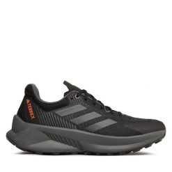 Buty do biegania adidas. Czarne buty do biegania męskie ADIDAS, bez wzorów, bez zapięcia, do biegania, adidas terrex. Za 499.99 zł.