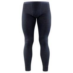 Devold kalesony Breeze Man Long Johns Black M. Czarne bielizna termoaktywna męska Devold, m, bez wzorów, z wełny, bez ramiączek, outdoorowe. Za 285.00 zł.