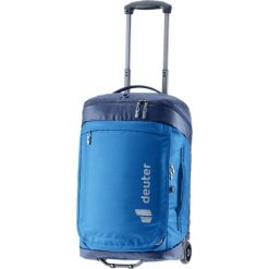 Walizka podróżna deuter Duffel Pro Movo. Niebieskie walizki męskie Deuter, bez wzorów. Za 949.99 zł.