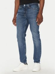 Calvin Klein Jeans Jeansy J30J327162 Niebieski Slim Fit. Niebieskie jeansy męskie Calvin Klein Jeans, bez wzorów, z bawełny. Za 269.99 zł.