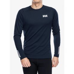 Bluza termoaktywna męska Helly Hansen LIFA Active Crew. Niebieskie bielizna termoaktywna męska Helly Hansen, m, bez wzorów, bez ramiączek, narciarskie. Za 188.99 zł.