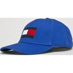 Tommy Hilfiger - Czapka. Niebieskie czapki męskie Tommy Hilfiger, z bawełny. Za 179.90 zł.