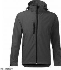 MALFINI Performance 522 - ADLER - Softshell kurtka męska, 300 g/m2, 6% elastan, 94% poliester, - granatowy - rozmiar 4XL. Niebieskie kurtki męskie Malfini, m, bez wzorów, z elastanu, bez ramiączek, bez kaptura. Za 235.59 zł.