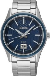 Zegarek Seiko Zegarek męski Seiko SUR559P1 srebrny. Szare zegarki męskie Seiko, srebrne. Za 2,254.22 zł.
