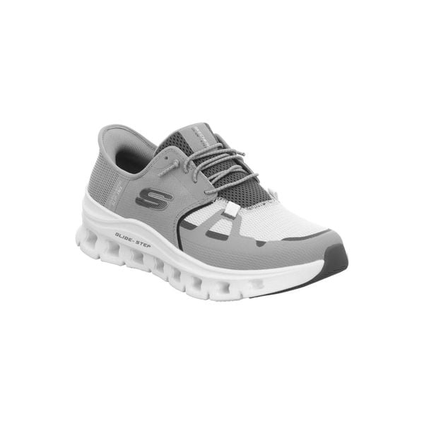 Tenisówki Skechers Model Glide Step Pro Kolor Szary. Szare trampki męskie Skechers, bez wzorów, z syntetyku, bez zapięcia. Za 390.99 zł.