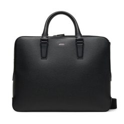 Torba na laptopa BOSS. Czarne torby na laptopa męskie Boss, bez wzorów, małe. Za 2,379.00 zł.