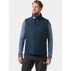 Kamizelka Męska Helly Hansen Crew Ins. Niebieskie kamizelki męskie Helly Hansen, m, z materiału, bez kaptura. Za 599.00 zł.
