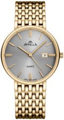Zegarek męski Appella L12007.1117Q złoty. Żółte zegarki męskie Acappella, złote. Za 1,290.00 zł.