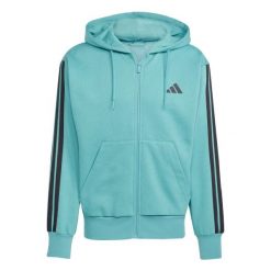 Kurtka z dresu adidas Essentials. Czarne kurtki męskie ADIDAS, m, bez wzorów, z dresówki, casualowe, bez ramiączek, bez kaptura. Za 299.00 zł.