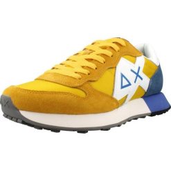 Buty SUN68 DEPORTIVA JAKI Żółty. Żółte buty trekkingowe męskie SUN68, bez wzorów, ze skóry, bez zapięcia, trekkingowe. Za 477.99 zł.