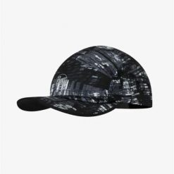 Czapka z daszkiem dla dorosłych Buff 5 Panel Go Cap. Czarne czapki męskie Buff, bez wzorów, z elastanu, sportowe. W wyprzedaży za 118.93 zł.