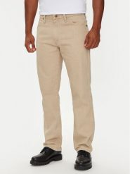 Wrangler Jeansy 13Mwz 112358473 Beżowy Straight Fit. Brązowe jeansy męskie Wrangler, bez wzorów, z bawełny. Za 259.99 zł.