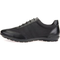 Geox tenisówki męskie Uomo Symbol 44 czarne. Czarne trampki męskie Geox, bez wzorów, bez zapięcia. W wyprzedaży za 365.00 zł.