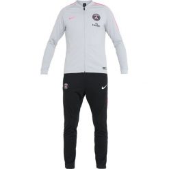 Nike Performance PARIS ST. GERMAIN DRY SUIT Artykuły klubowe wolf grey/black/hyper pink. Szare komplety dresowe męskie Nike Performance, z materiału, sportowe. Za 509.00 zł.