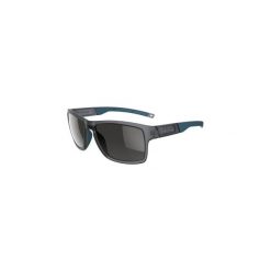 Okulary przeciwsłoneczne MH 580 kategoria 3. Szare okulary przeciwsłoneczne męskie QUECHUA, z gumy, sportowe. Za 79.99 zł.