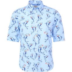 Band of Outsiders SLIM FIT Koszula sky blue. Koszule męskie Band of Outsiders. W wyprzedaży za 535.20 zł.