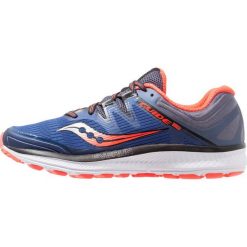 Saucony GUIDE ISO Obuwie do biegania Stabilność blue/grey/vizired. Buty do biegania męskie marki Saucony. Za 589.00 zł.