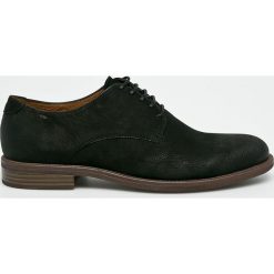 Vagabond - Półbuty Salvatore. Czarne codzienne półbuty męskie Vagabond, bez wzorów, z materiału, casualowe, bez obcasa, bez zapięcia. W wyprzedaży za 249.90 zł.