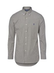 Polo Ralph Lauren Koszula męska Mężczyźni Regular Fit Bawełna zielony|biały w paski, S. Białe koszule męskie Polo Ralph Lauren, m, bez wzorów, z bawełny, bez kołnierzyka, bez ramiączek. Za 659.95 zł.