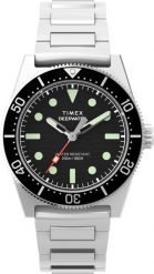 Zegarek Timex Zegarek męski TW2W95200 srebrny. Szare zegarki męskie Timex, srebrne. Za 1,099.00 zł.
