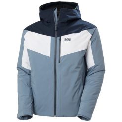 Kurtka narciarska Helly Hansen Carv Lifaloft 2.0. Niebieskie kurtki narciarskie i snowboardowe męskie Helly Hansen, na zimę, m, bez wzorów, bez kaptura, narciarskie. Za 1,399.00 zł.
