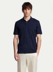 Selected Homme Polo Paul 16096767 Granatowy Regular Fit. Niebieskie koszulki polo męskie Selected Homme, m, bez wzorów, z bawełny, bez kołnierzyka, bez ramiączek. Za 89.99 zł.