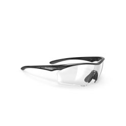 Okulary Rudy Project INTRON GUARD BLACK GLOSS - Transparent AF Z87+/EN166. Brązowe okulary przeciwsłoneczne męskie Rudy Project, bez wzorów, sportowe. Za 500.00 zł.