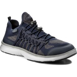 Półbuty KEEN - Uneek Exo 1018767 Dress Blues/Grey Flannel. Niebieskie codzienne półbuty męskie Keen, z materiału. W wyprzedaży za 259.00 zł.