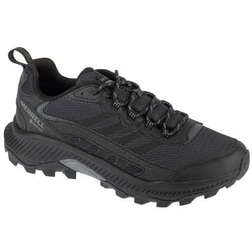 Buty trekkingowe męskie Merrell Speed Strike 2 Gtx. Czarne buty trekkingowe męskie Merrell, bez wzorów, z gumy, bez zapięcia, trekkingowe. Za 587.00 zł.
