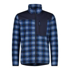 Bluza męska turystyczna CMP 34H0597. Niebieskie bluzy nierozpinane męskie CMP, m, bez wzorów, sportowe, bez ramiączek, bez kaptura. W wyprzedaży za 249.99 zł.